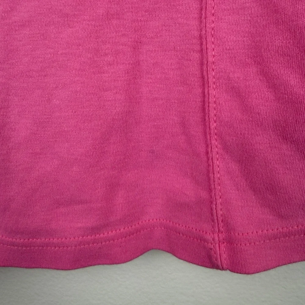 Vtg Carter's 2T Pink Long Sleeve Floral Embroidered 